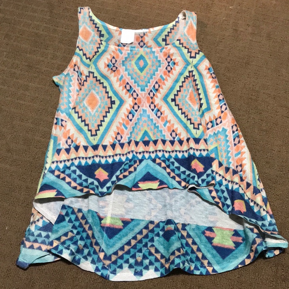 Multi color tank top